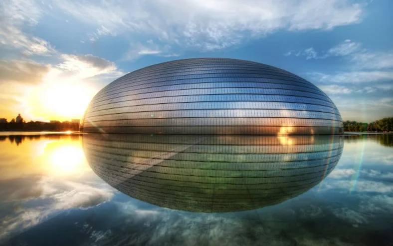 National Centre for the Performing Arts Beijing Bangunan Modern dan Ikon Arsitektur Kontemporer Tiongkok
